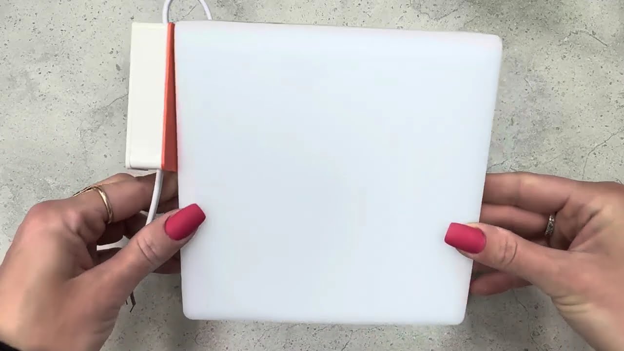 Врізна світлодіодна панель квадратна LEZARD 24 Вт 4200K 855Lm без рамки 170-SCEL-4224