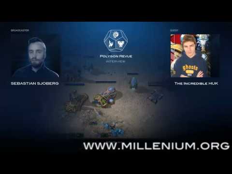 Polygonrevue Starcraft 2 Broadcast #8 part 2/3 - Meet HuK-Norris
