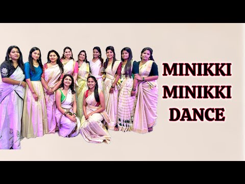 MINIKKI MINIKKI DANCE COVER / ONAM SPECIAL with my Team / TAMIL