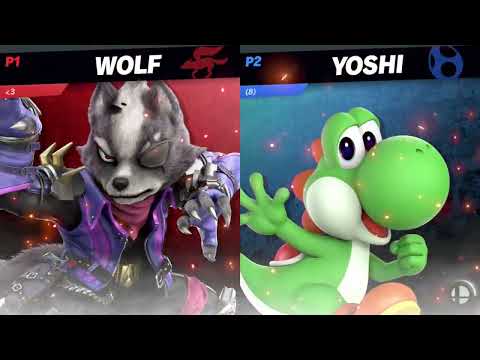 Smash It Up Winners Qtrs - Mishunz (Wolf) Vs. Snoop (Yoshi) SSBU Ultimate Tournament