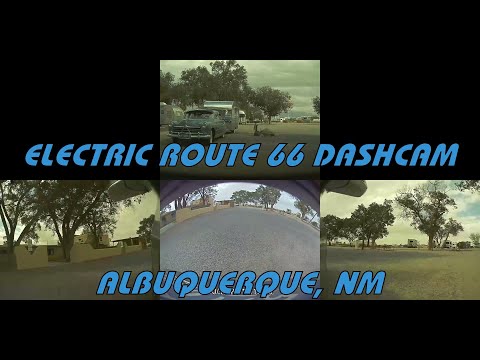 Electric Route 66 Dashcam: Albuquerque outskirts