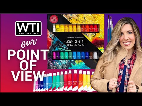 Crafts 4 All Premium Watercolor Sets - WTI product video review