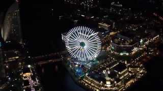 preview picture of video '横浜ランドマークタワーからの夜景'