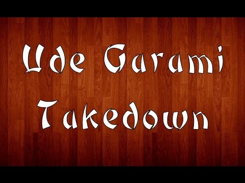 Waza Wednesday 3-25-15 - Ude-Garami Takedown