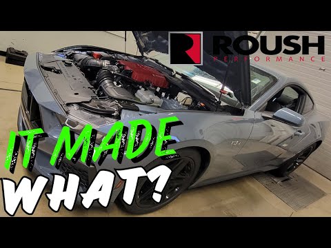 2024 Mustang Roush Supercharger AUTO (DYNO ON LAUNCH EDITION) 690+ RWHP +285 rear wheel horsepower