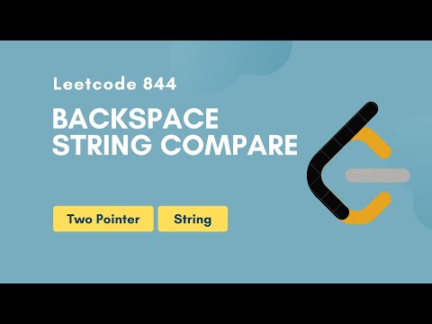 Backspace String Compare Leetcode 844 Two Pointer String