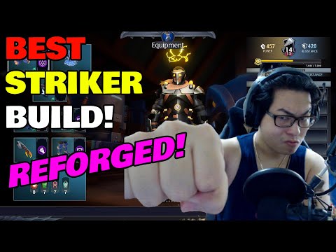 Dauntless - End Game Aether Striker Build REFORGED - No Dodge OP build for 1.8.0.