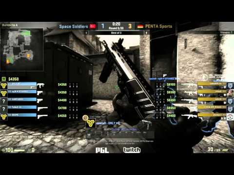 PGL Minor Qualifier: PENTA vs Space Soldiers (Cobble/on Russian)