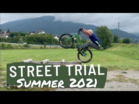 STREET TRIAL BIKE SESSION - DREAM TRICK FINALLY LANDED !!!