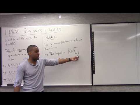 Math 1207 Lecture 35 - Sequences