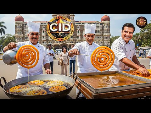 ACP, Abhijit and Daya open a Jalebi shop in front of Taj Hotel in Mumbai. CID Special | New EP