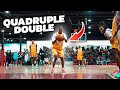 I Attempted A Quadruple Double In A Mens League Game…