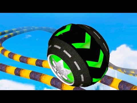 Rolling Ball Sky Escape Levels 1-20