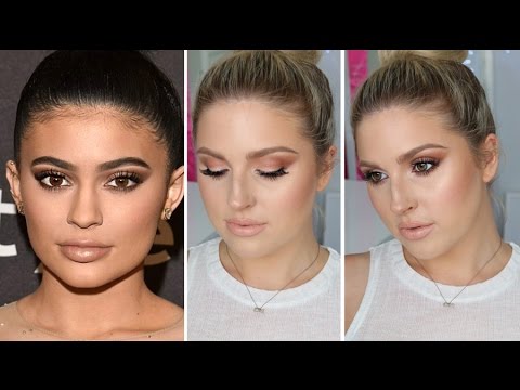 Kylie Jenner Inspired Neutral Makeup ♡ Glamorous On Fair Skin Video