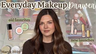 GRWM & Shopping My Stash For My Everyday Makeup Drawer! March 2026