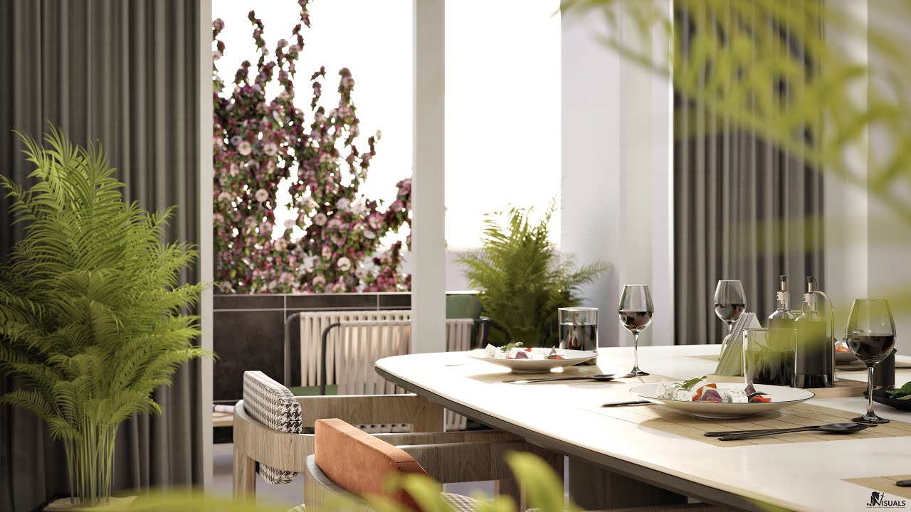 Dining Table | 3D Walkthrough