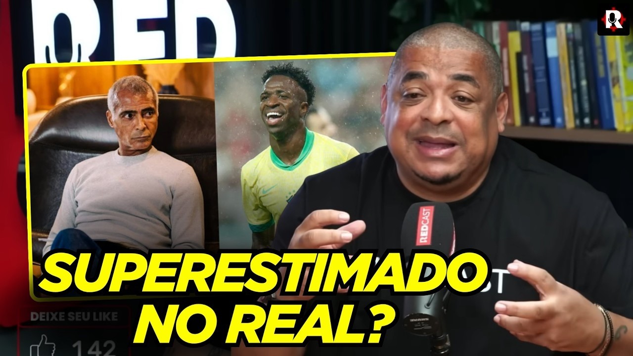 VAMPETA CRAVA: "VINI JR NÃO CHEGA AOS PÉS DO ROMÁRIO!"