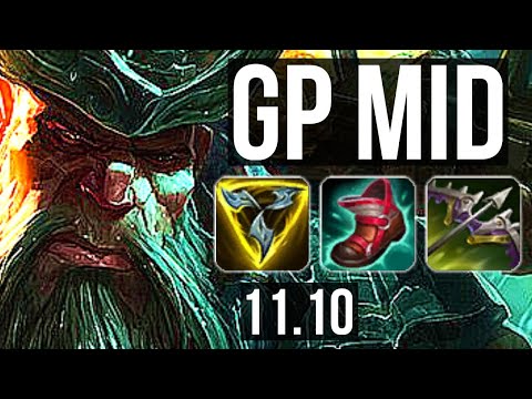 GANGPLANK vs ORIANNA (MID) | 3.3M mastery, 1600+ games, 5/2/11 | EUW Master | v11.10