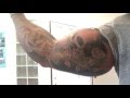 Bodybuilder - 3D biceps flexing