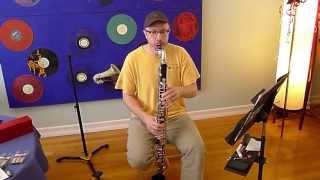 Bass Clarinet orchestral excerpt: On The Trail from Grand Canyon Suite