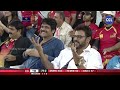 Nikesha Patel In The Dugout Cheering The Teams Telugu Warriors And Chennai Rhinos CCL