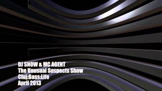 DJ SNOW & MC AGENT - The Unusual Suspects Show - Cluj:Bass:Life - April 2013
