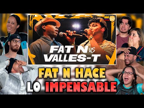 🙌🏻FAT N PRIME BEATS VALLES T! - COLOMBIANS REACT to VALLES T vs FAT N [FMS COLOMBIA 2025]