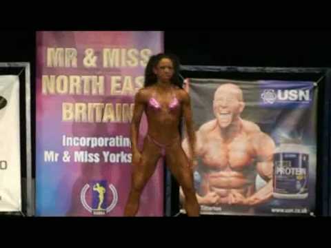 ROSANNA HARTE NABBA NORTH EAST 2010  figure trained routine