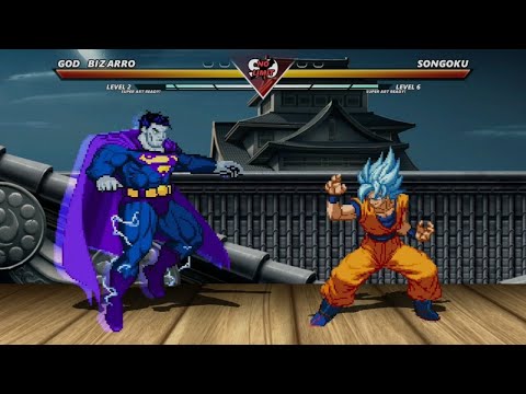 GOD BIZARRO vs GOKU - Highest Level Incredible Epic Fight!