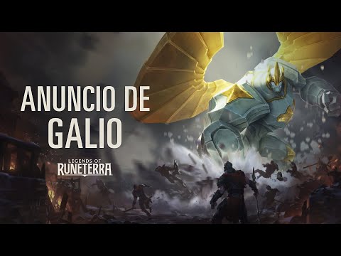 Anuncio de Galio | Nuevo campeón - Legends of Runeterra