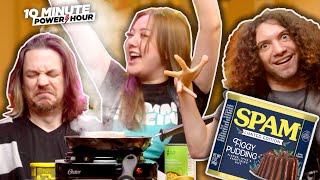 trying uhh… flavored SPAM w/ ​⁠Gina Darling