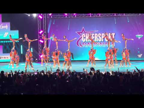 The Stingray Allstars Orange 🍊 CHEERSPORT NATIONALS 2026 DAY 2