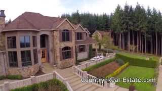 preview picture of video 'Petes Mountain French Country Estate | West Linn Real Estate'