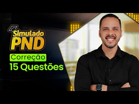 SIMULADO PROVA NACIONAL DOCENTE - PND | Prof. Guilherme Augusto