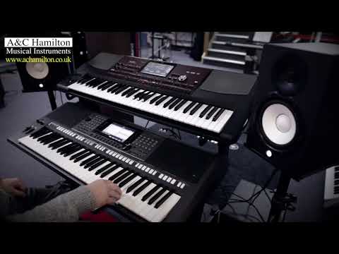 Korg Pa700 vs. Yamaha PSR-S770 — Styles Comparison