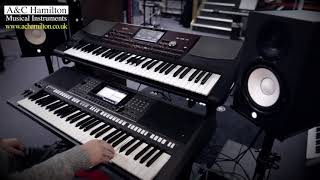 Video thumbnail for Korg Pa700 vs. Yamaha PSR-S770 — Styles Comparison by A&C Hamilton Musical Instruments