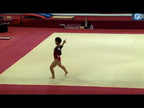 Mai Murakami (JPN) Floor Event Finals 2018 Doha World Championships
