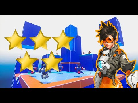 TRACER HERO MASTERY 5 STAR EVERY COURSE | OVERWATCH 2