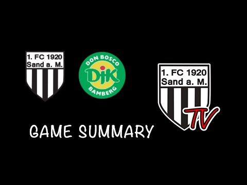 1.FC Sand vs Don Bosco Bamberg (Bayernliga)
