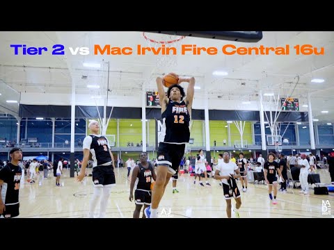 Mac Irvin Fire Central 16u vs Tier 2 (GA) | Made Hoops | Ohio (NAIL BITTER!)