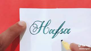 Hafsa Name WhatsApp Status