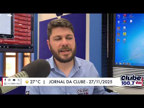 Jornal da Clube - 27/11/2025 - Edição do Almoço