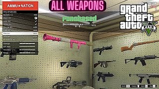 Buying All Weapons in GTA 5 From Weapon Store