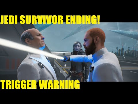 The final EPIC battle of Jedi Survivor! Ending of the main story! (Viewer discretion is advised)