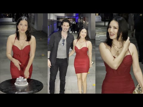 sunny leone bithday celebret 💥💃🎂