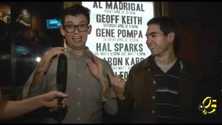 Moshe Kasher, and Brent Weinbach, part 1 of Bzzzline interview