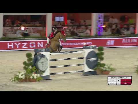 H&M Indiana & Malin Baryard-Johnsson Winning round GCL Round 2 -Cannes