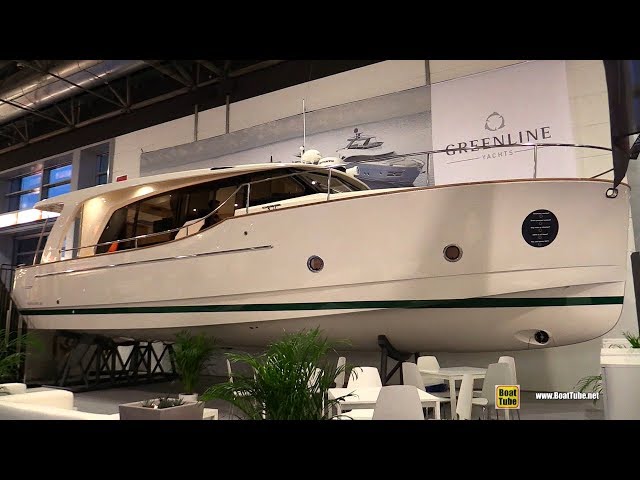 2018 Greenline 40 Hybrid Motor Yacht - Walkaround - 2018 Boot Dusseldorf Boat Show