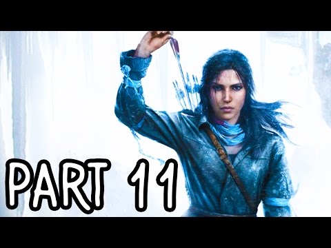 Rise of the Tomb Raider Gameplay Walkthrough Part 11 - SNOWY ASCENSION!! (XB1 1080p HD)