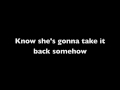 All time low - Lost in Stereo lyrics on the screen ...